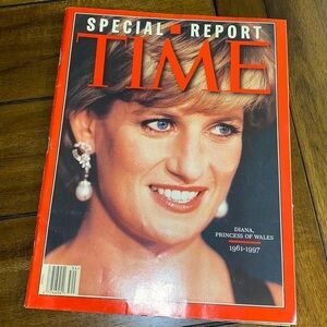 Time special report vintage magazine about princess Diana